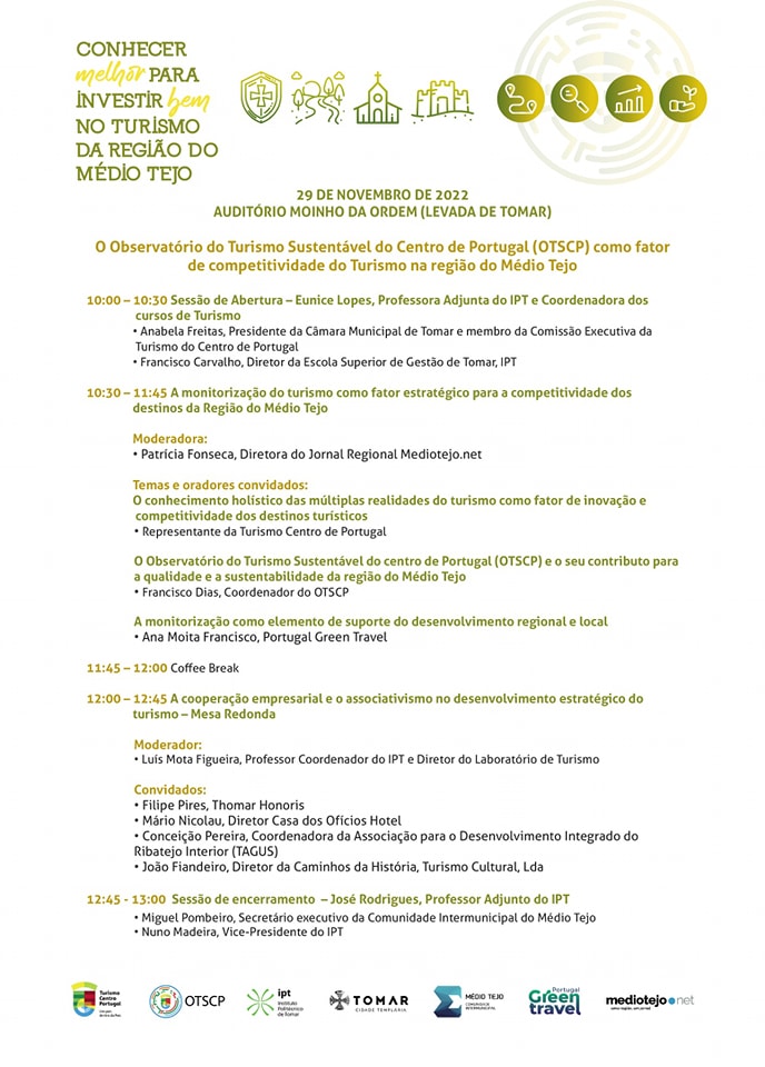 Imagem não disponível sobre: Região do Médio Tejo | O OTSCP como fator de competitividade do Turismo