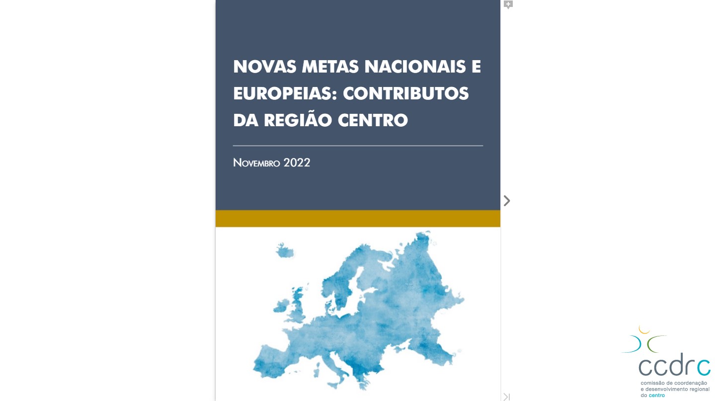 Imagem não disponível sobre: Novas metas nacionais e europeias: contributos da Região Centro