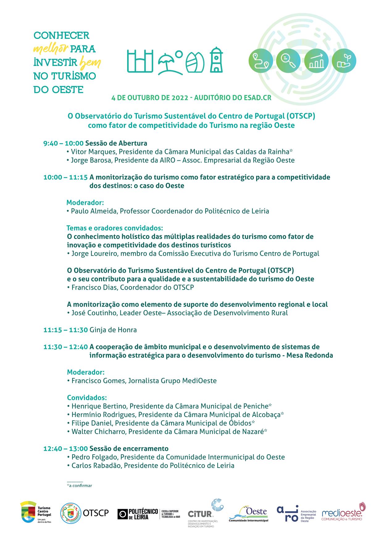 Imagem não disponível sobre: Região Oeste | O OTSCP como fator de competitividade do Turismo