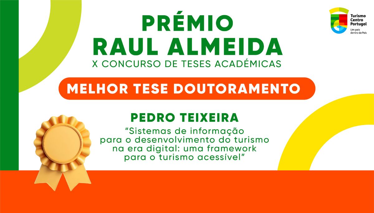 Imagem não disponível sobre: Tese sobre Turismo Acessível vence Prémio Raul Almeida (Doutoramento)